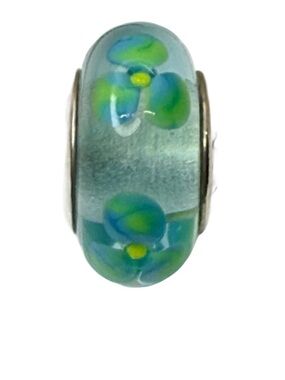 Retired Pandora Flowers for You Murano Glass Charm 790607 ALE